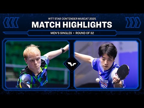 Andre Bertelsmeier vs Hiroto Shinozuka | MS R32 | #WTTMuscat 2025
