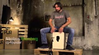 Video thumbnail for PUR Cajon Stained OQ Backside by PUR Cajon Manufaktur