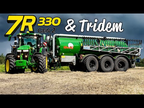 Let's Drive John Deere 7R 330 Gen2 + Wienhoff Tridem | Monster rig😈 | Farmer Struck (Part 2)