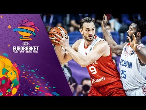 Great Britain v Turkey - Full Game - FIBA EuroBasket 2017