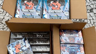 2017 BOWMAN HIGH TEK, 2020 SELECT AND 2019 PRIZM DRAFT PICKS CASE BREAKS!