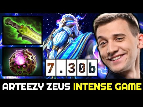ARTEEZY trying 7.30 Mid Zeus — Intense Game with TIMADO QUINN