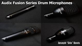 Video thumbnail for Audix Fusion Series Drum Microphones by Joseph "Stix" Davis