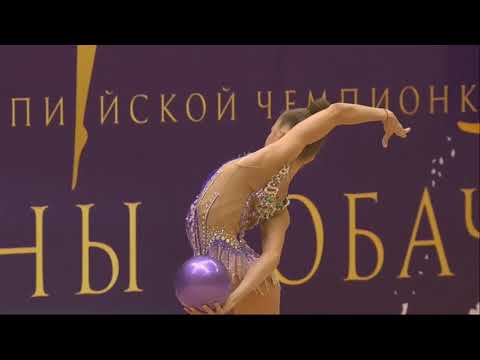 Arina Krasnorutskaia (BLR), pelota. Marina Lobach Cup 2020