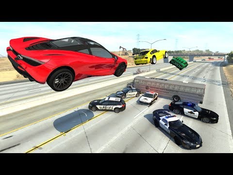 BeamNG.drive  - Random Vehicle Crash Testing #14