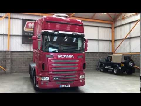 New In Stocklist For Sale: SCANIA R480 TOPLINE 6X2 TRACTOR UNIT - 2010 - MA10 XVS