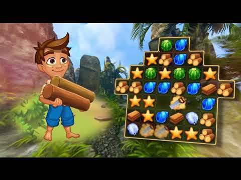 Tropic Trouble Match 3 Builder - A Paradise Island Adventure