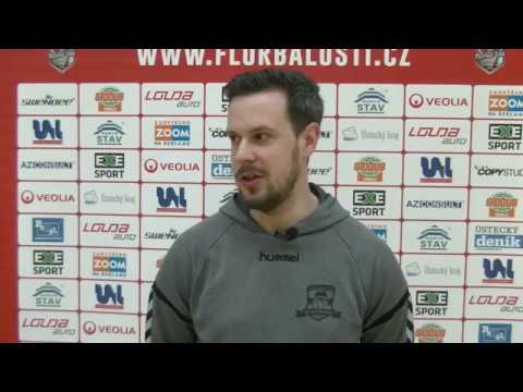 2018/2019 3. SF: Rozhovor - Marek Fiala po utkání Florbal Ústí - Hattrick Brno