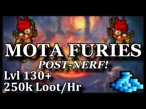 MOTA FURIES - Best Place To Profit With Paladins Lvl 130+ [TIBIA]