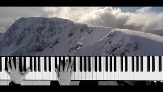 The Mountain Between Us The Photograph   Piano & Strings Cover played by ear