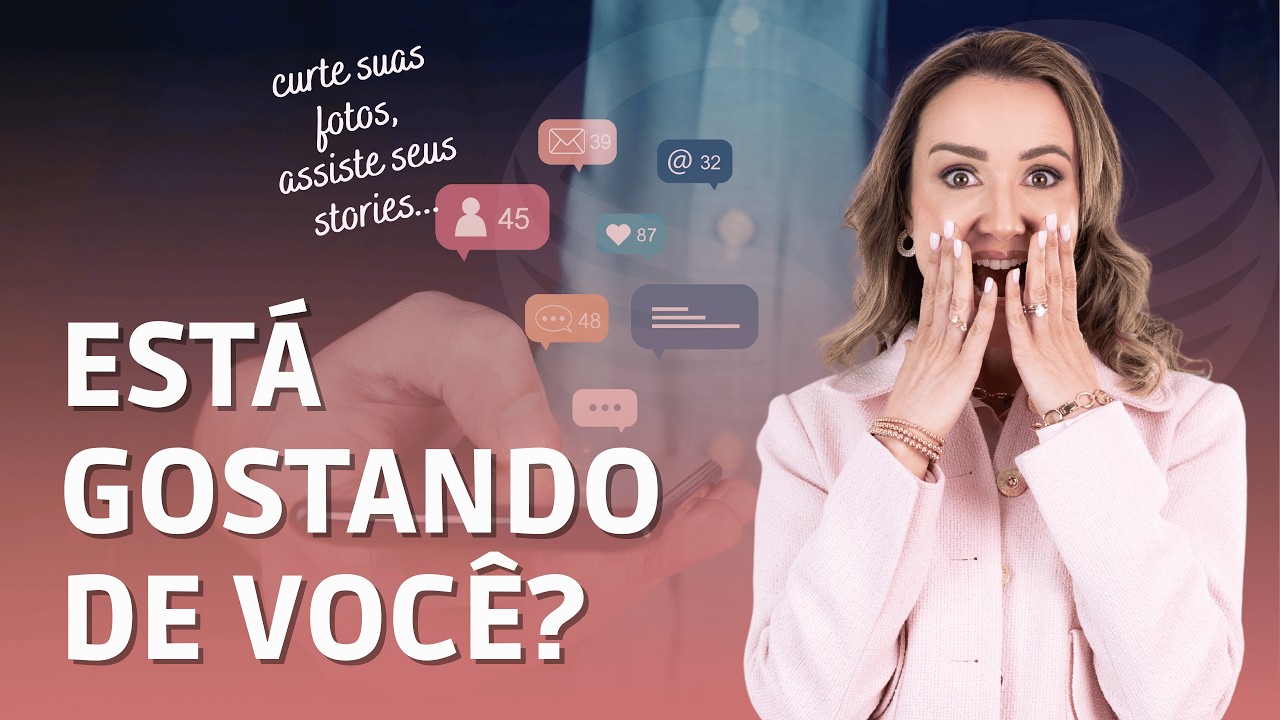 Ele assiste meus stories, curte minhas fotos, será que está gostando de mim? Priscilla Macanhão