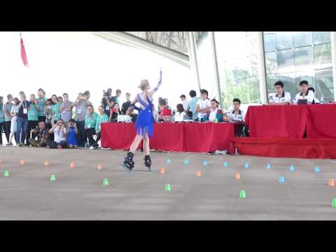 World Roller Games 2017 ( WFSC ) / Junior / Bogdanova Sofia - 1 place