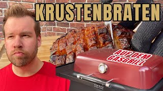 Krustenbraten auf dem Everdure Gasgrill - Checkauf grillt! - DAS Tutorial