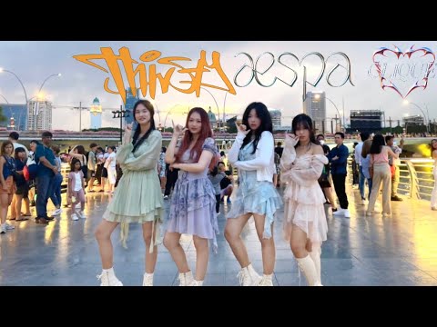 [KPOP IN PUBLIC ONE TAKE]THIRSTY - AESPA by THEETERNALCLIQUE singapore