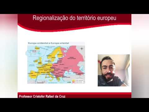Regionalização continente europeu 9° Ensino Fundamental