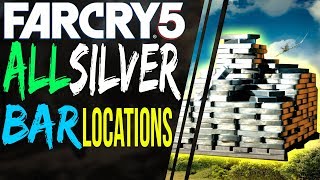 Far Cry 5 ALL SILVER BAR LOCATIONS - Where to find Silver Bars in Far Cry 5 Purchase Prestige Loot