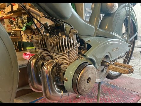 Motobecane AV79 144 cc "la mobylette qui tire sur les bras "