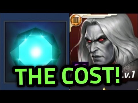 KNULL | TOTAL COST FROM LEVEL 1 TO LEVEL 60! | MARVEL FUTURE FIGHT | MFF | F2P