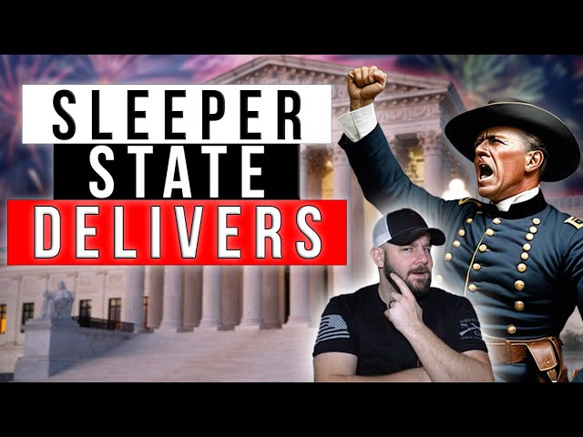 BREAKING! Constitutional Carry VOTE TODAY!  Sleeper State Is Pushing It Through RIGHT NOW!