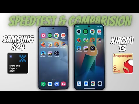 Samsung Galaxy S24 vs Xiaomi 13 | Speedtest & Camera Comparison