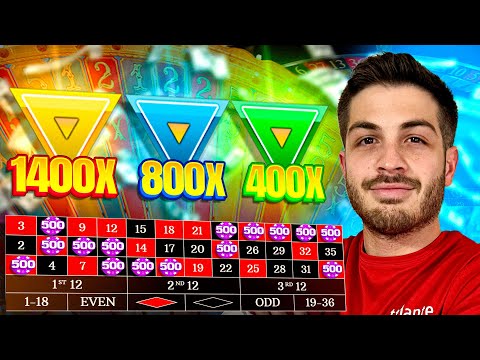 I NEVER SEEN MULTI THIS BIG ON RED DOOR ROULETTE!!!