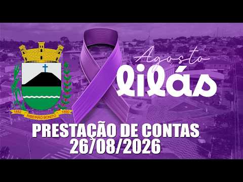 Prestação de Contas - 26/08/2026 - Câmara Municipal de Ribeirão Bonito/SP