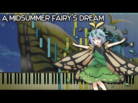 [Synthesia Tutorial] Touhou 16 ~ A Midsummer Fairy's Dream (Piano Solo)