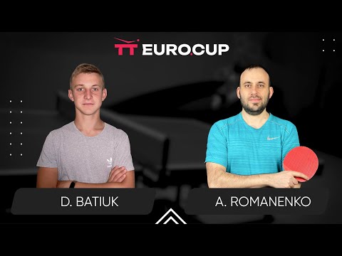 17:35 Dmytro Batiuk - Andrii Romanenko 12.01.2024TT Euro.Cup Ukraine Master. TABLE 3