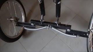 Low cost coil opening spring tilt suspension for car with backbone chassis PATENTED by Tonchev