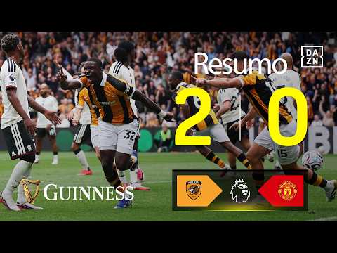 Hull City 2-0 Man United | Premier League