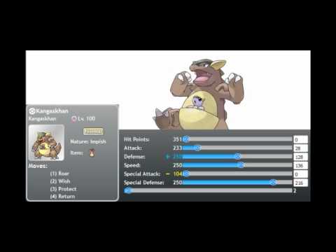 Moveset #5 Wish Support Kangaskhan