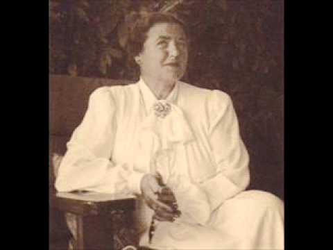 Lotte Lehmann Sings The Berceuse From Godard's Jocelyn  (German)    1927