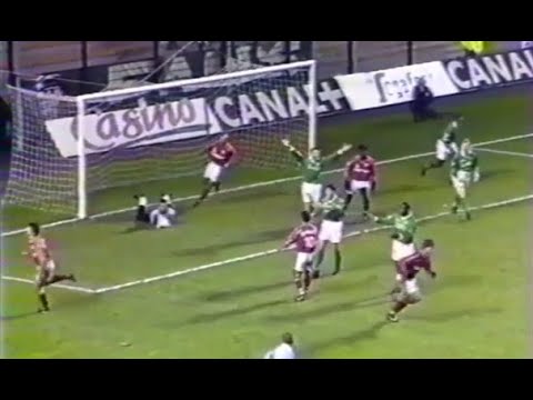 ASSE 1-1 Nîmes - 22e journée de D2 1997-1998