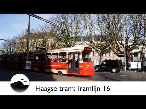 [4K] Haagse tram: Lijn 16 Statenkwartier - Wateringen