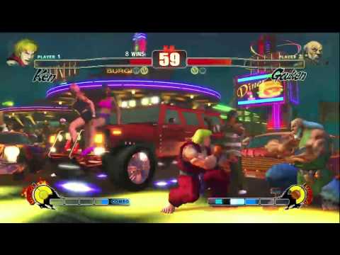 Damdai (Ken) vs Shine (Gouken) @ Battlefield Arcadia #9 #sf4