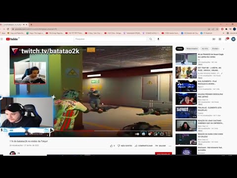 GABE E RC REAGINDO NIOBIO 11K BATATÃO TOKYO