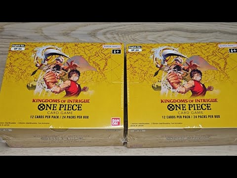 Ouverture Live Display One Piece OP-04 Kingdoms of intrigue !