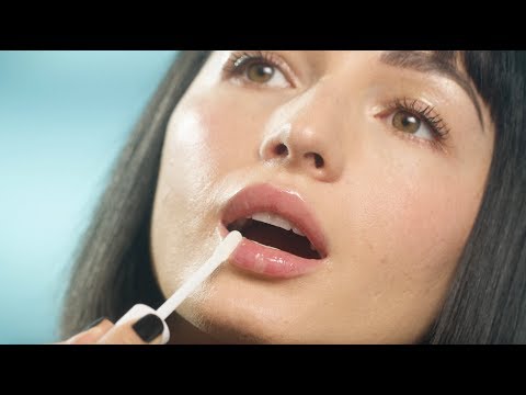 Morning Dew Crystal Lip Gloss ft. Vlada Haggerty | By EM Cosmetics