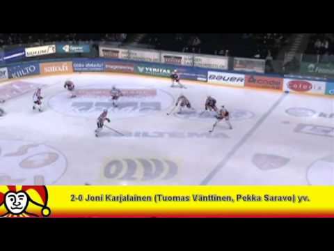 Tappara-Jokerit-ottelun maalit 13.12.2010