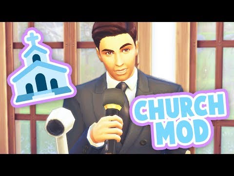 CHURCH EVENT⛪ // HAVE YOUR SIMS ATTEND CHURCH | MOD REVIEW – THE SIMS 4