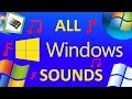 ALL MICROSOFT WINDOWS SOUNDS WINDOWS 1 10