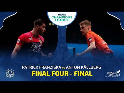 Patrick Franziska vs Anton Källberg | CHAMPIONS LEAGUE FINAL FOUR 2025 | FULL MATCH HIGHLIGHTS