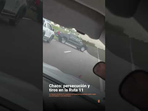 🚨 Persecución y tiros en la Ruta 11, en Chaco  La Policía desplegó un operativo cerrojo y logró…