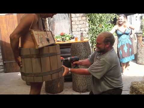 Zuberkönig Mariö Das Glöckchen Spundlochbohrung Oberwesel 2014