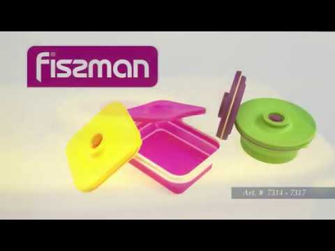 Складной круглый ланчбокс зеленый 900 мл (силикон)