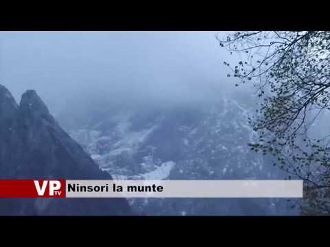 Ninsori la munte