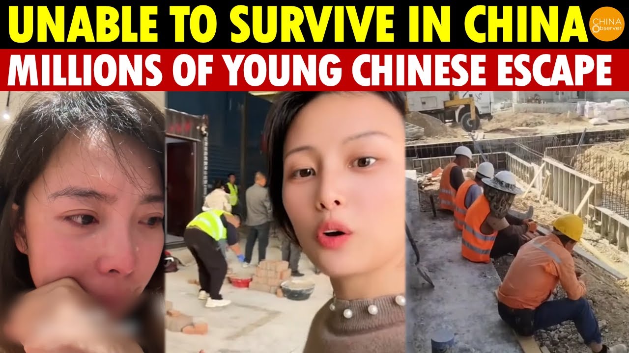 Millions of Young Chinese Are Escaping—Unable to Survive in China, Fleeing Abroad as Their Only Hope