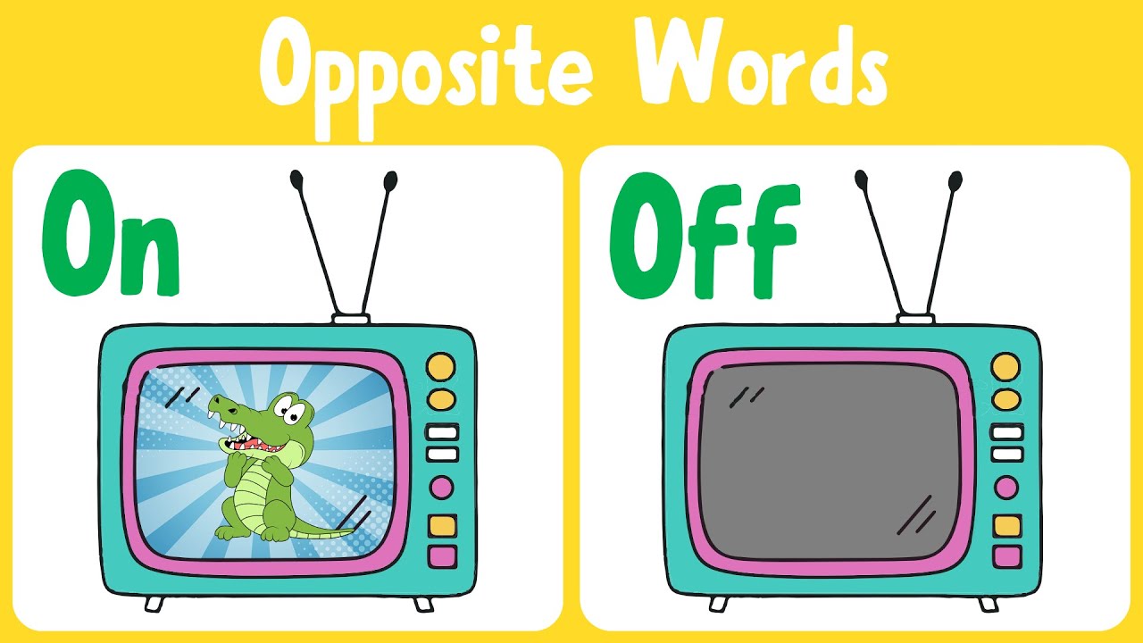 Opposite Words: Part 2 | Vocabulary | Learning Videos for Kids EP. 24