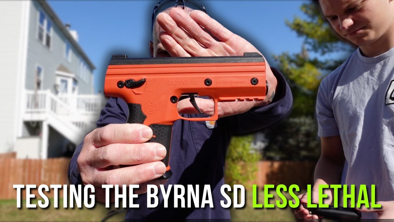 Testing The Byrna SD Less Lethal Pistol | Full Review