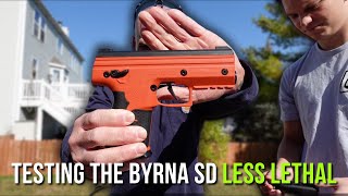 Testing The Byrna SD Less Lethal Pistol | Full Review